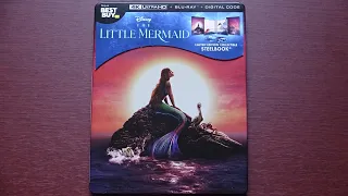 The Little Mermaid (2023) 4K Ultra HD Blu-ray Unboxing (SteelBook)