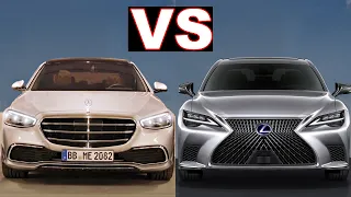 Lexus LS vs Mercedes s class (2021) New s class, $110k vs $79k, lexus ls 500. (full review)