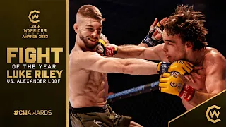 Greatest Fight in CW History?! Luke Riley vs. Alexander Lööf | Cage Warriors Fight of the Year 2023