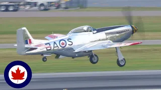 RCAF Squadron 424 P-51 Mustang Startup and Takeoff - Sun N Fun 2021