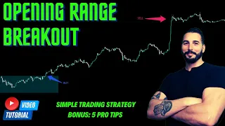 Simple Day Trading Strategy: Opening Range Breakout ORB (STEP BY STEP TUTORIAL)