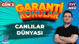 6 GÜNDE TYT-MSÜ FKB GARANTİ KONULAR KAMPI | BİYOLOJİ 3. GÜN