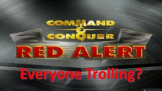 Command and Conquer Red Alert Remastered  1v3 (Very strange game, everyone trolling?)