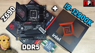 Asus ROG Strix Z690-F Gaming Wi-Fi + i9-12900K / "Красавица и Чудовище".