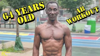 64 Year Old Shredded Athlete Does AB Workout While Talking 🤯 | What He Eats | Shati | RipRight
