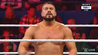 Andrade "Cien" Almas vs. Ricochet | Raw, 31. Dec, 2019 |