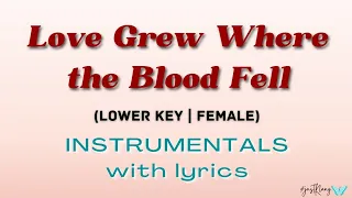 LOVE GREW WHERE THE BLOOD FELL (Instrumentals) | Lower Key | Baptist Song | #justKLang