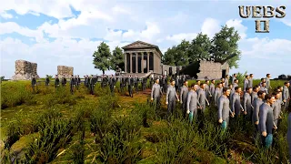 200 HEROES DEFEND OLYMPUS TEMPLE FROM 1M ZOMBIES INVASION | Ultimate Epic Battle Simulator 2 UEBS 2