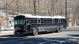 Late February 2021 School Bus Spotting