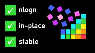 The Perfect Sorting Algorithm??  Block Sort Explained (Wiki Sort, Grail Sort)