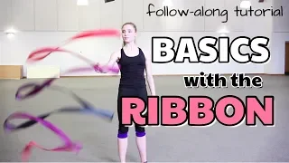 BASIC RIBBON HANDLING FOR RHYTHMIC GYMNASTS: FOLLOW-ALONG TUTORIAL