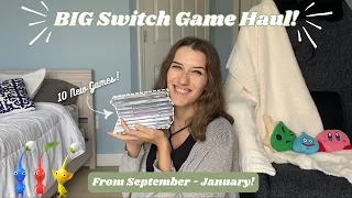 BIG Switch Games Haul! | fall, christmas, and birthday pick-ups!