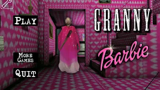 Granny v1.8 | Granny is Barbie Mod | Sewer Escape Full Gameplay