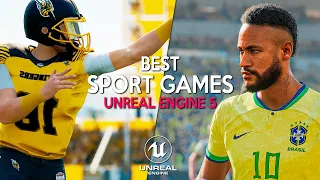 Sports Games Look TOO REALISTIC in UNREAL ENGINE 5