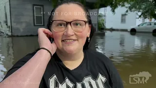 07-19-2023 Mayfield, KY  - Flash Flood Emergency, Water Into Houses, VOSOT