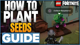 How To Plant Seeds In LEGO Fortnite (Early Game)