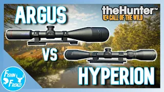 Argus VS Hyperion Scope! Which Is Better? | theHunter - Call of the Wild