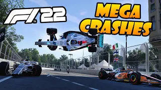 F1 22 MEGA CRASHES | part 2