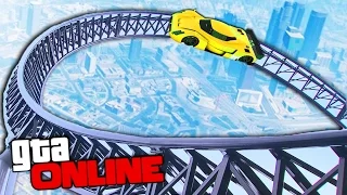 САМЫЕ ОПАСНЫЕ ГОНКИ НА ОГРОМНОЙ СКОРОСТИ ПО УЗКИМ СПИРАЛЯМ В GTA 5 ONLINE