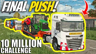 THIS IS IT! DID I WIN? | 10 Million CHALLENGE | Farming Simulator 22 - Episode 17