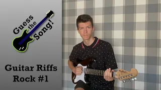 Guess the Song: Guitar Riffs - Rock #1 | QUIZ