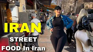 The Best Street Food of the girls hangout In IRAN 2024 🇮🇷4K TEHRAN, SHIRAZ بهترین غذای خیابانی ایران
