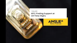 BTC Finding Support at All-Time Highs