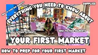 EVERYTHING YOU NEED TO KNOW FOR A MARKET 🌼 HOW TO PREPARE FOR MARKET DAY 💕CROCHET TIPS 🍓 MARKET PREP