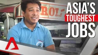 Asia's toughest jobs: The life of a smiling jeepney driver