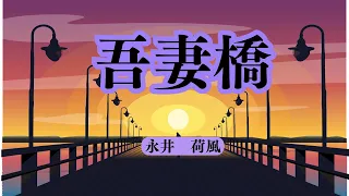 【日本文学の朗読】永井荷風『吾妻橋』～毎夜　吾妻橋の橋だもとにたたずみ、往来の人の袖を引いて遊びを勧める闇の女がいた・・・～