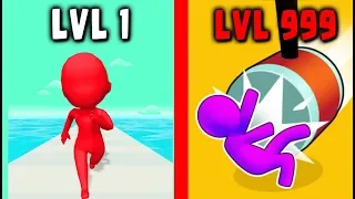 Fun Race 3D ALL LEVELS! NEW MOBILE GAME FUN RACE 3D WORLD RECORD!  | Mobile Games