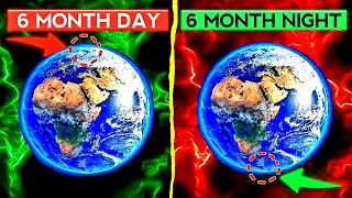 🤔 Why Do North Pole And South Pole Have 6 Months Of Days & Nights? #travelvlogmoney #lifestyle