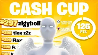How I placed 297th in Solo Cash Cup (EU) 🏆 l zigyboii