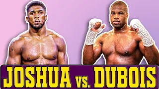 PRELIMINARY FIGHT DATE: Anthony JOSHUA vs  Daniel DUBOIS