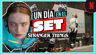 Así es un día de grabación con el cast de Stranger Things