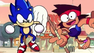 Sonic Returns to Cartoon Network! New OK KO Crossover!