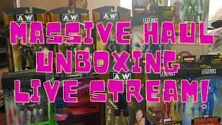 Massive Haul Unboxing Live Stream!!