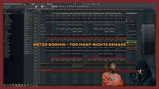 Metro Boomin feat. Don Toliver & Future - Too Many Nights (FL Studio Remake) [FREE FLP]