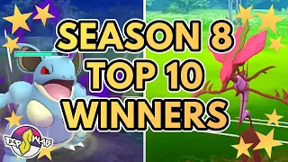 Top 10 GBL Season 8 Winners | Pokémon GO