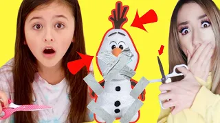 SCHNEIDE um 3 UHR NACHTS niemals OLAF aus FROZEN 2 auf! 😉 AVA TESTED REBEKAH WING VIDEO! 🙃 Alles Ava