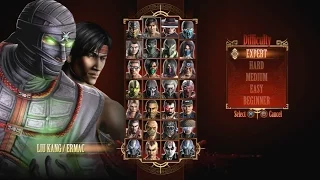 Mortal Kombat 9 - Expert Tag Ladder (Ermac & Liu Kang/3 Rounds/No Losses)