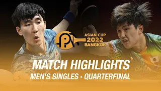 Lee Sangsu vs Tomokazu Harimoto | MS | 2022 ITTF-ATTU Asian Cup (QF)