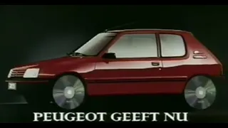 PUB Peugeot 205 Accent avec lecteur CD (Les 205 exclusives)