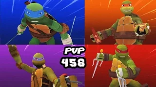 TMNT Legends PVP​​ 458 (Leonardo, Michelangelo, Raphael, Donatello)