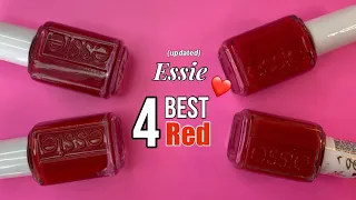 4 BEST ESSIE RED NAIL POLISH | UPDATED