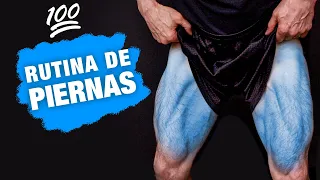 La RUTINA DE PIERNAS 100 ¡La Más Efectiva!