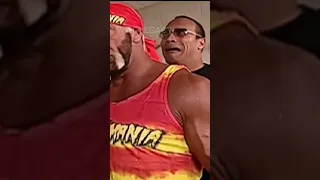 The Rock Edge Hulk Hogan funny segment 🤣 #shorts