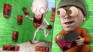 УБЕГАЕМ ОТ SCP-096 В ЛАБИРИНТЕ В GARRY'S MOD ВЫЖИТЬ НЕВОЗМОЖНО