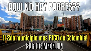 El sur de Medellín el mas pequeño y el mas "RICO" del valle del aburra!!😱