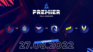 BLAST Premier Fall Groups | Astralis vs. OG, Heroic vs. Liquid, NaVi vs. Vitality